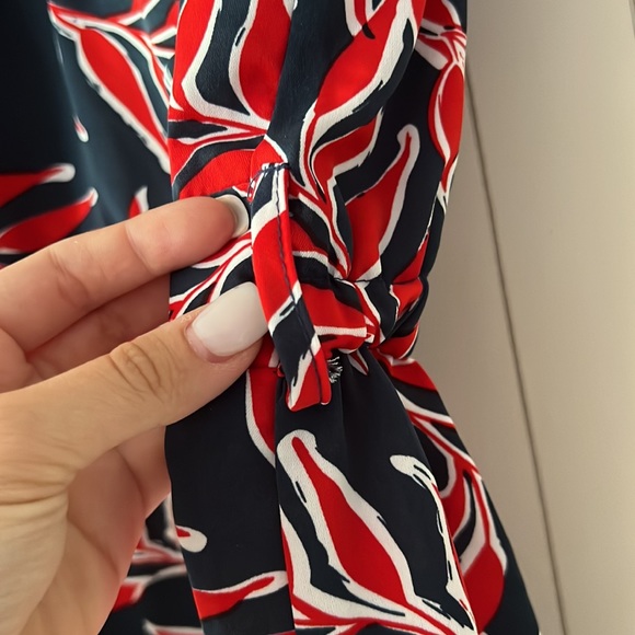 NWT Navy and Red Romper - Picture 4 of 5